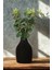 Siyah Çizgili Dekoratif Vazo | Modern Salon, Masa & Raf Üstü Için Şık Hediyelik Obje – 19 cm 4
