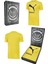 Orijinal Puma Sıfır Yaka Sarı T-Shirt Hediyelik Ahşap Kutulu 1