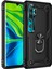 Xiaomi Mi Note 10 Lite Kılıf Sofya Yüzüklü Silikon Kapak - Siyah 1