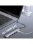 Type C Hub (7 Port), 100W Pd Şarj ve Veri Transfer Type-C Port 4K 30HZ Veya 1080P 60HZ Hdmı, 1 Adet USB 3.0 Port 2 Adet 2.0 Port, Mirosd ve Sd Kart Okuyucu MacBook Pro/air Vb. Uyumlu 3