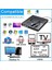 5in1 Harici USB 3.0 ve Type-C Dvd-Rom Dvd-Rw Optik Sürücü, USB ve Type C Kablolu, Pc, Tablet, DVD Player, Çizgili Metal Tasarım Ultra Slim CD Rom Okuyucu CV250 2
