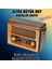 Vintage Büyük Boy Bluetoothlu Nostaljik Radyo & Kumandalı Ahşap Güneş Enerjili Radyo - Fm Radyo & Bluetooth Hoparlör - Lüks Ev Dekor 1