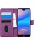 Microsonic Huawei P20 Lite Kılıf Fabric Book Wallet Mor [P20 Lite ile Uyumlu Kılıf - Mor] 1