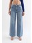 Kadın Geniş Kesim Jean Pantolon 9