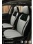 Audi A-3 2003 - 2011 Verona Serisi Raşel Gri Siyah Koltuk Kılıfı 1