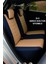 Kia Cerato Sedan 2005–2022 Verona Serisi Raşel Taba Siyah Koltuk Kılıfı 4