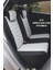 Kia Rio Sedan 2006–2020 Verona Serisi Raşel Gri Siyah Koltuk Kılıfı 4