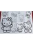 2 Adet Dev Boyama Kitabı (90CMX64CM)- (Hello Kitty/labubu Figürlü) 3