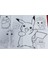 2 Adet Dev Boyama Kitabı (90CMX64CM)- (My Melody / Pocemon Figürlü) 4