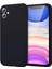 iPhone 11 Kılıf First Silikon - Siyah 1