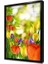 Rekli Laleler Çerçeveli Cam Tablo 30X40 cm CA03654 1
