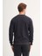 Bisiklet Yaka Lacivert Erkek Sweatshirt 54185 2