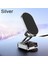 Katlanabilir Manyetik Araba Telefon Standı Mıknatıs Telefon Gösterge Paneli Tutucu 360 Derek Dönebilir Navigasyon Tutucu Araç Aksesuarları Destek Renk: Gümüş (Yurt Dışından) 1