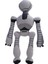 35CM Wilderness Robot Sevimli Robot Peluş Oyuncak (Yurt Dışından) 3