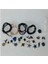 Blue Set 20 Parça Yıldız & Çiçek & Kalp / Bileklik & Küpe & Kolye Ucu 5