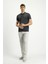 Polo Yaka Slim Fit Dar Kesim Nakışlı Süprem Pamuklu Tişört 2