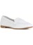 Beyaz Deri Kadın Loafer 01WY0801 01WY0801 2