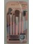 Kaş ve Kirpik Bakımı Fırça ve Tarak Seti - Makeup Tools - Makeup Brush - 5 Parçalı Set 1