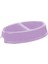 Çiftli Oval Kedi/köpek Küçük Mama Kabı Lila 1