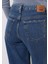 Loose Fit Düşük Bel Geniş Paça Kadın Indigo Jean Pantolon 6