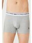 Erkek Kırmızı - Gri Melanj - Lacivert 3'lü Boxer 80431 3