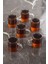 6'lı Borosilikat Isıya Dayanıklı Termısıl Cam Kupa Bardak (6 x 200 Ml) 1