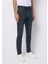Slim Fit Erkek Koyu Indigo Jean Pantolon 4