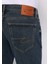 Slim Fit Erkek Koyu Indigo Jean Pantolon 6
