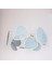 Mylamp Bulut Mavi Doğal Hazeran Avize 75X35 Cm, 9+1 Yaprak ve 3+1 Duylu 2