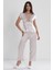 Pierre Cardin 6325 6'lı Saten Gecelik Sabahlık Takım 3