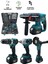 4'lü Set Akülü 13MM Akülü Kırıcı Delici Hilti, Darbeli Vidalama, Somun Sıkma ,taşlama Makinesi 1