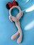 Hareketli Peluş Fiyonklu Kulaklık Pembe 2