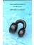 Kulak Klipsi Kablosuz Bluetooth Kulaklık 5.3 Hıfı Mini Kulaklık-Siyah (Yurt Dışından) 5