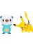 Pokemon Battle Figür 2'li Set POK/PKW3355 - Pikachu ve Oshawott PKW4068 1