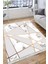 Şeritli Kilim Mermer Desenli Halı Kaymaz Tabanlı Yıkanabilir Halı Yolluk Dot Tabanlı Halı 1009B 3