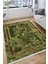 Yeşil Bohem Desenli Kilim Makinede Yıkanabilir Kaymaz Tabanlı Yolluk Dokuma Tabanlı Halı 1096A 3