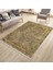 Kahverengi Bohem Desenli Kilim Makinede Yıkanabilir Kaymaz Tabanlı Yolluk Dot Tabanlı Halı 1096B 1