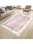 Gold Şeritli Dekoratif Makinede Yıkanabilir Kilim Kaymaz Tabanlı Yolluk Dot Tabanlı Halı 1069B 1