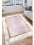 Gold Şeritli Dekoratif Makinede Yıkanabilir Kilim Kaymaz Tabanlı Yolluk Dot Tabanlı Halı 1069B 3