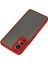 Xiaomi Mi 12 Lite Kılıf Montreal Silikon Kapak - Kırmızı 5