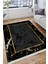Dekoratif Halı Makinede Yıkanabilir Kilim Kaymaz Tabanlı Yolluk Dot Tabanlı Halı 1067B 3