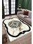 Göbek Detaylı Kilim Makinede Yıkanabilir Kilim Kaymaz Tabanlı Yolluk Dot Tabanlı Halı 1075B 2