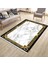Çerçeveli Dekoratif Kilim Makinede Yıkanabilir Kaymaz Tabanlı Yolluk Dot Tabanlı Halı 1083A 1