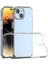 Sunix Iphone 15 Plus Uyumlu Tıpalı Şeffaf Silikon Kılıf A+++ Kalite 1