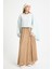 Camel Baie Modal Kraşlı Etek 29290 4