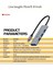 4'ün 1'i Hub Çoklayıcı CE Lisanslı Laptop/Bilgisayar-Macbook/Type-C Girişli 4 Adet Usb Girişli Metal Aleminyum Sağlam 5Gbps Hızlı 8
