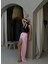 Pembe Yırtmaç Detaylı Müslin Pantolon 29231 2