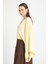 Sarı Oversize Kesim Müslin Bluz 29230 2