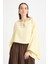 Sarı Oversize Kesim Müslin Bluz 29230 5