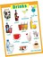1 Çocuk Flash Kartlar Kartları Posteri Ingilizce Öğrenme I Içecek (Yurt Dışından) 4